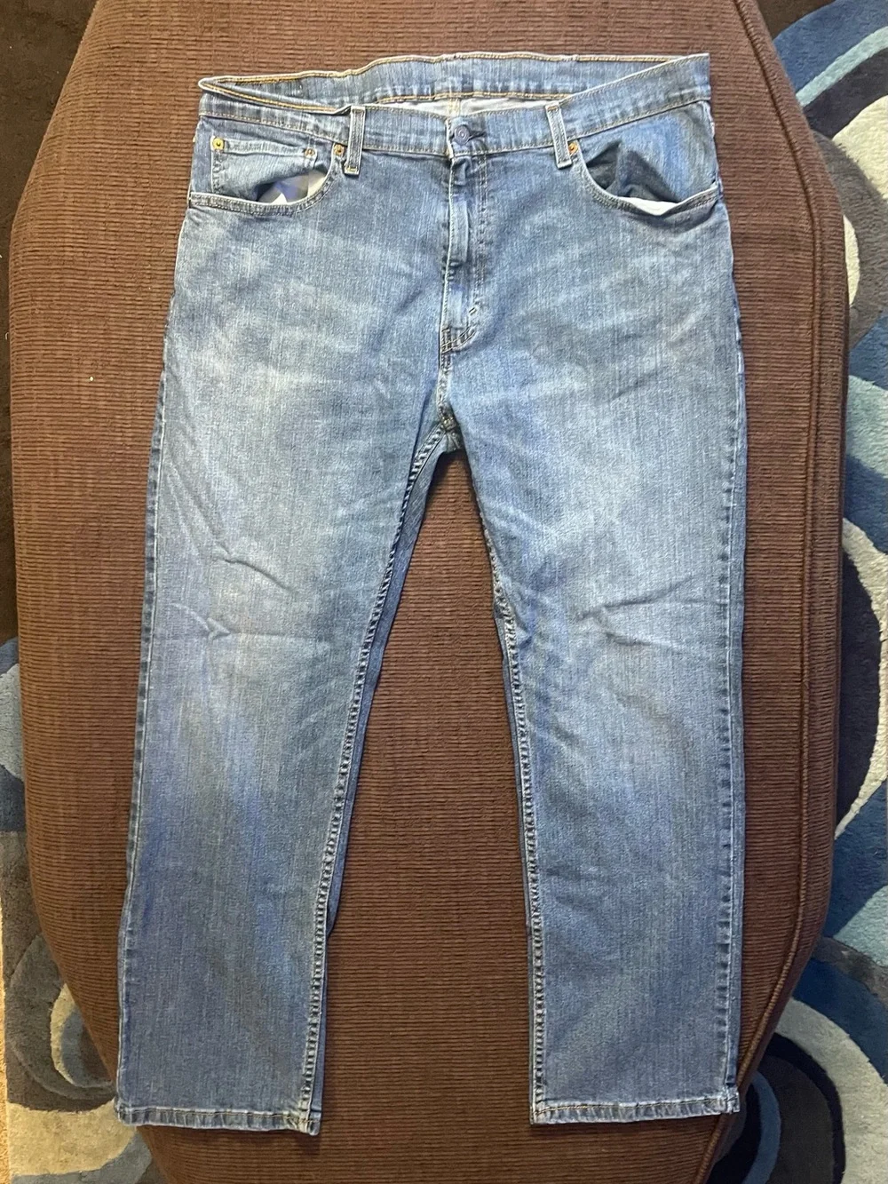 Levi's Men's Light Blue Straight Jeans